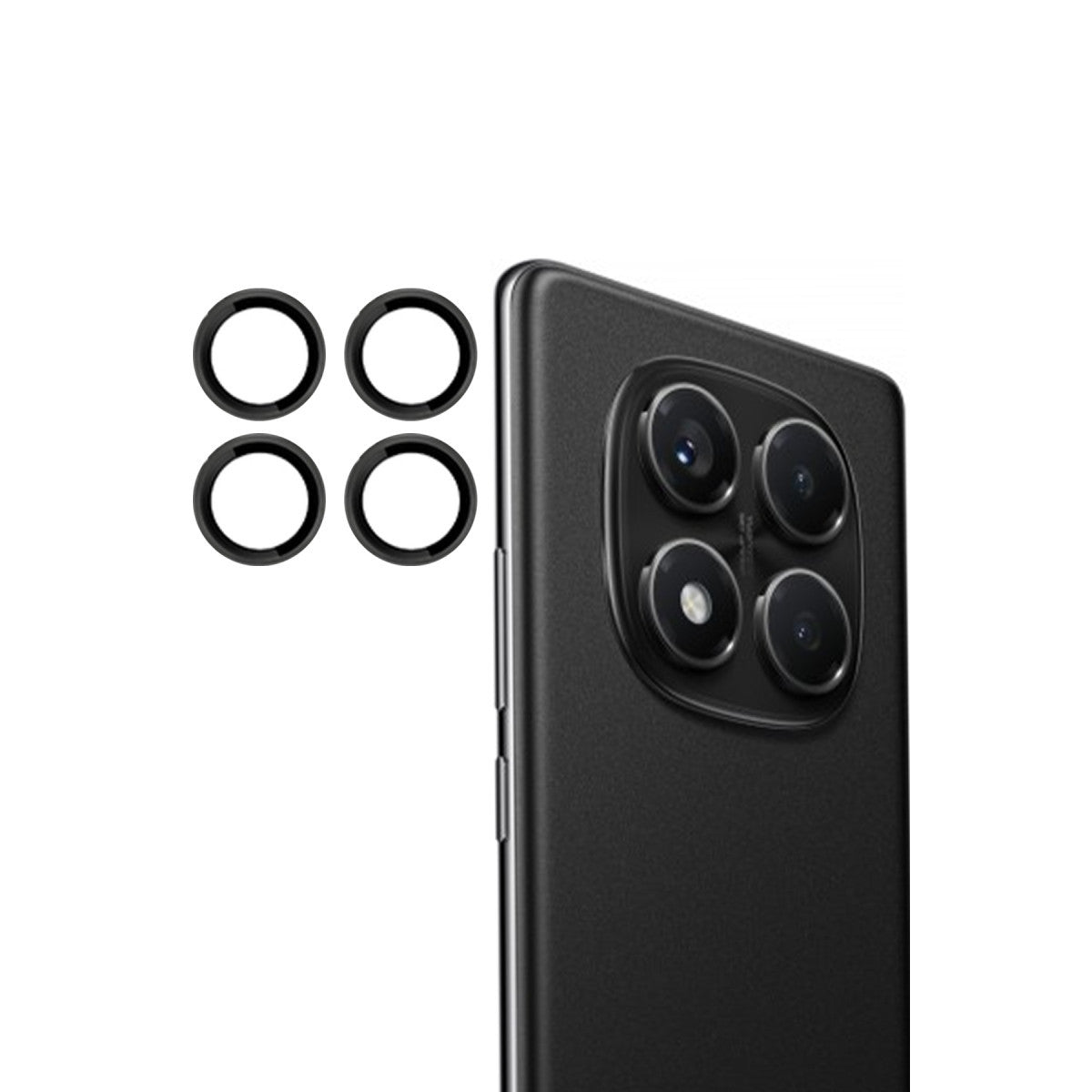 Joko Xiaomi Redmi Note 14 Pro 4G PVD Metal Kamera Lens